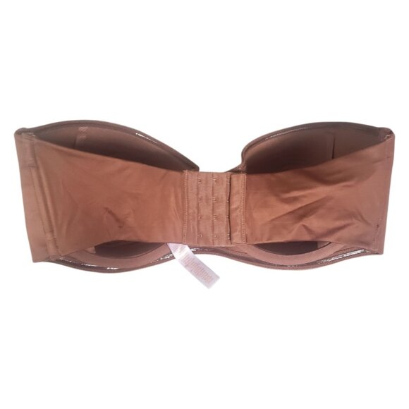 CT2064 Savage X Fenty Strapless Underwiire Brown Bra 36DD - Picture 5 of 9